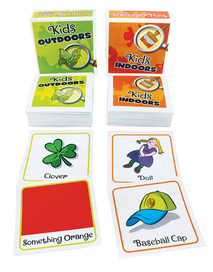 Family Scavenger Hunt in a Box – Indoor & Outdoor Adventure Game