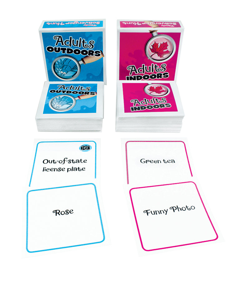 Family Scavenger Hunt in a Box – Indoor & Outdoor Adventure Game