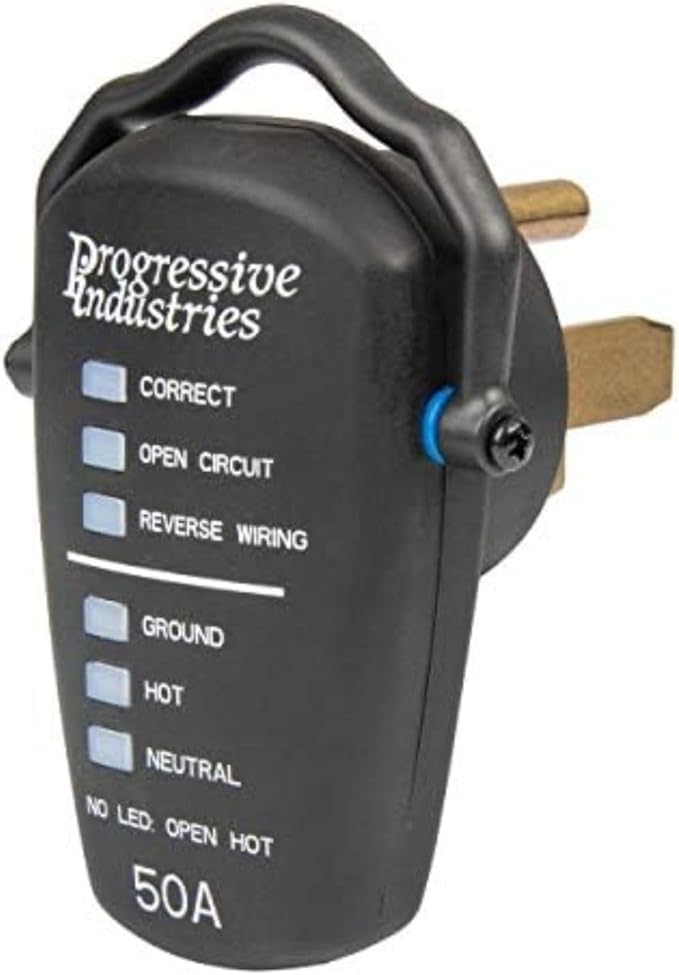 Progressive Industries® PSK-50 - 50A Straight Male x 50A Straight Female Surge Protector Kit
