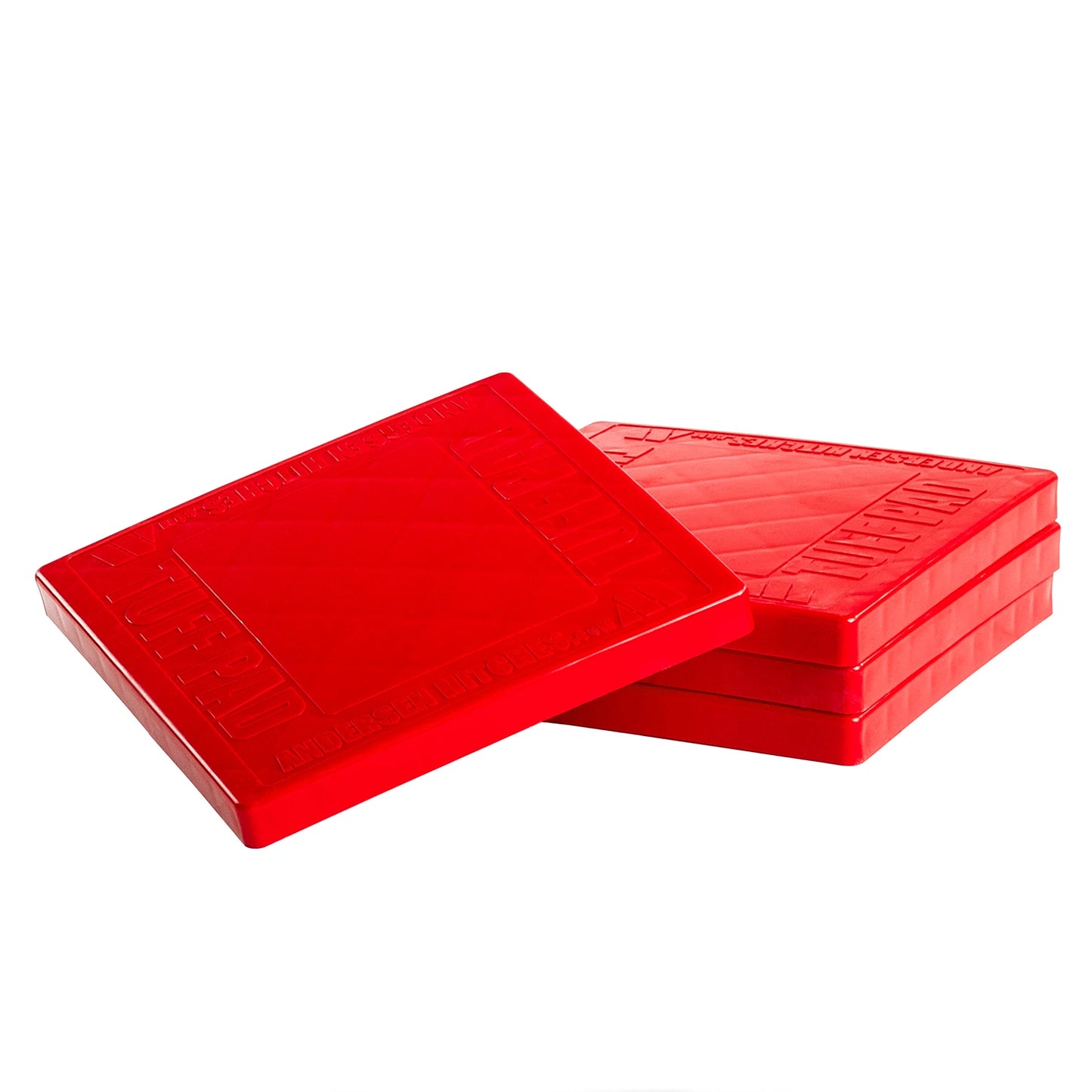 TUFF Pads by Andersen Hitches | Durable RV Trailer Jack & Stabilizer Pads (Set of 4)