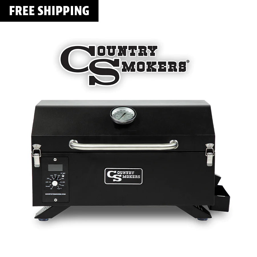 Country Smokers Traveler Frontier Series Portable Wood Pellet Grill