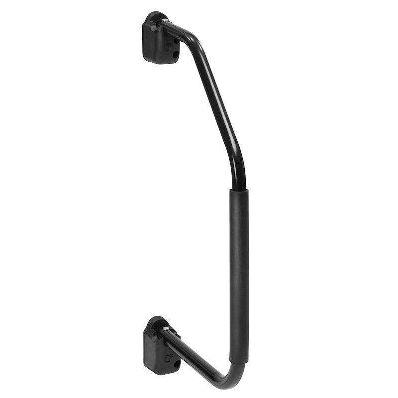 Stromberg Carlson Lend-A-Hand RV step rail in black, 27-inch folding handle