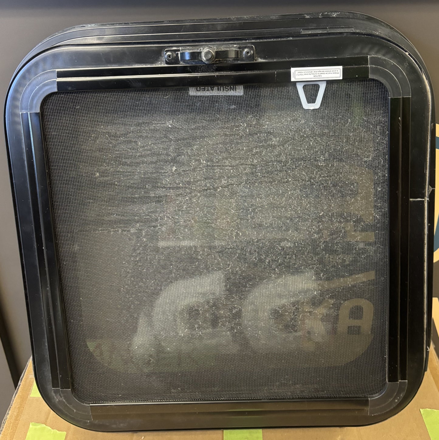 Insulated RV replacement window 18x18