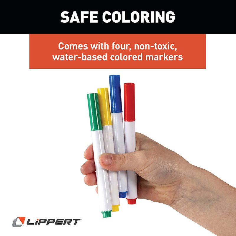 Lippert Color Escape Picnic Tablecloth & Bench Cover Set - Waterproof & Stain Resistant