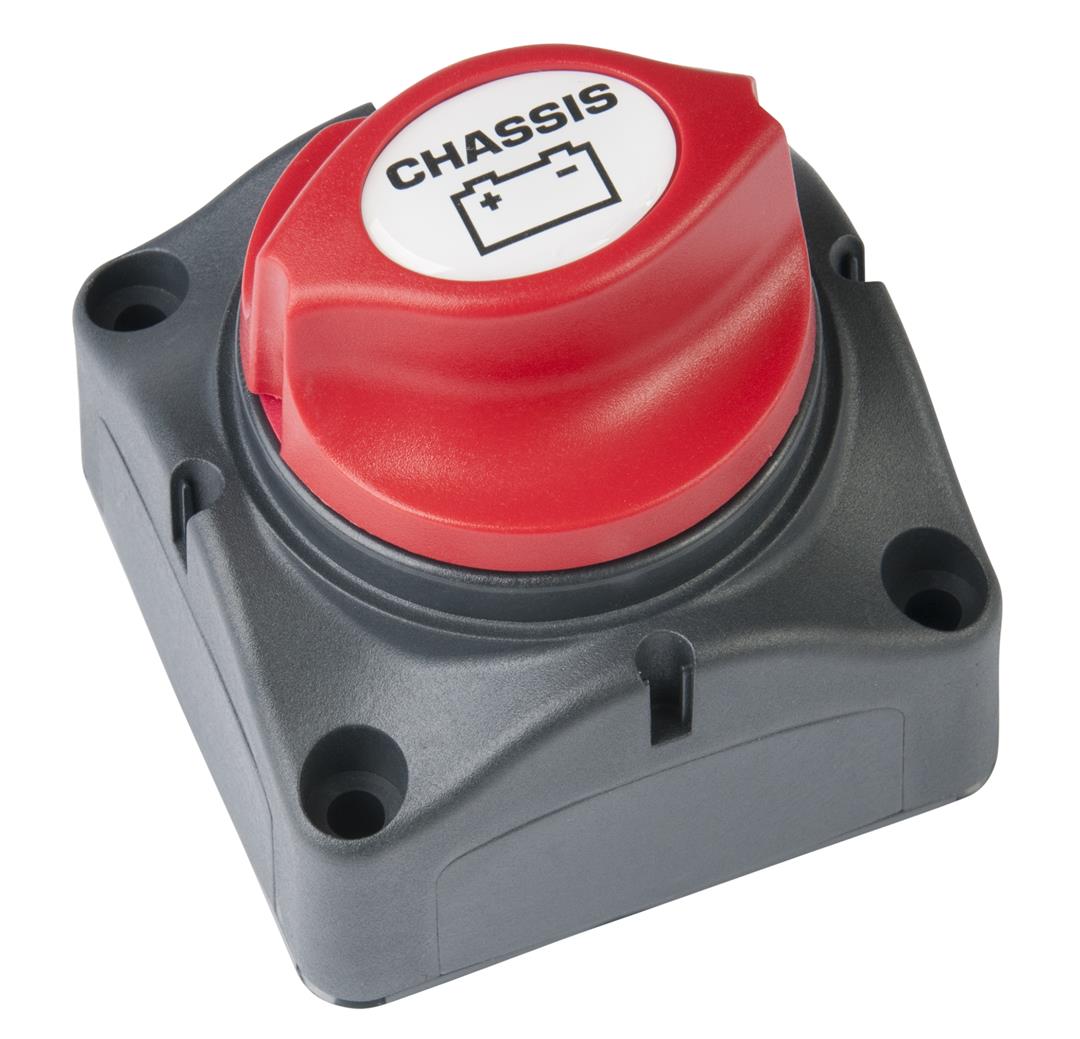 RV battery master switch with knob On/Off