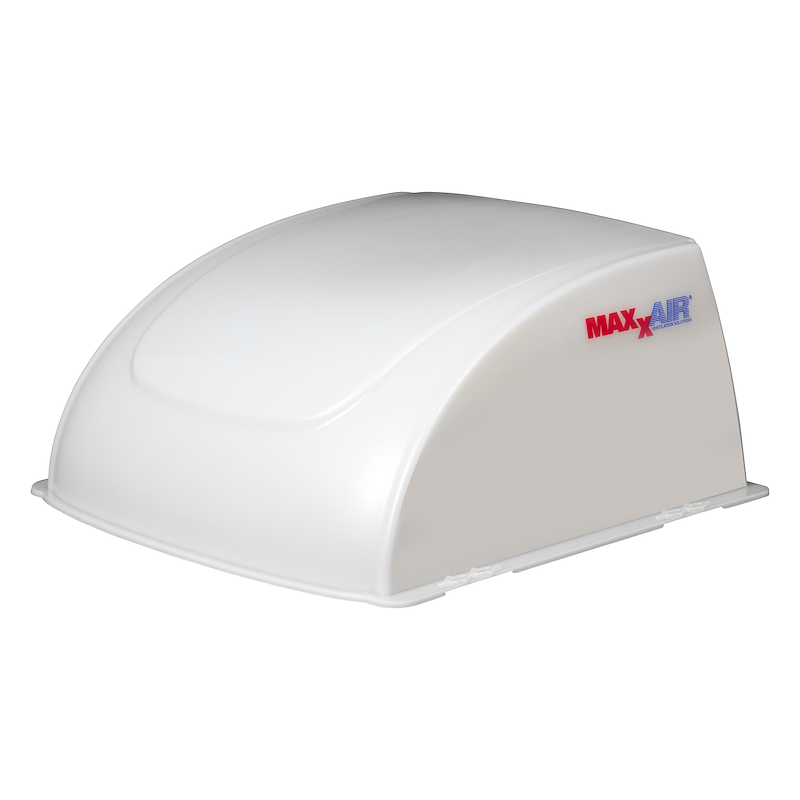Exterior-mounted 14x14 vent cover with one-side venting