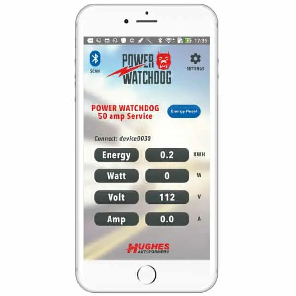 50 Amp Portable Bluetooth Surge Protector