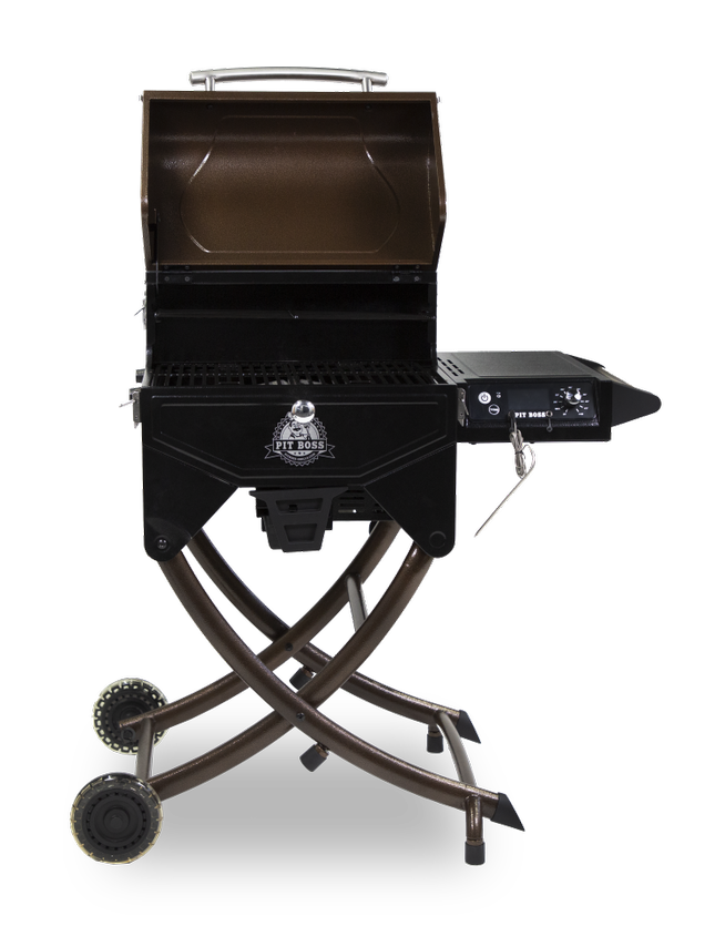 PIT BOSS MAHOGANY PB260PSP PORTABLE WOOD PELLET GRILL