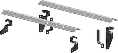 Custom-fit PullRite ISR fifth wheel base rails and brackets 2004–2014 F-150