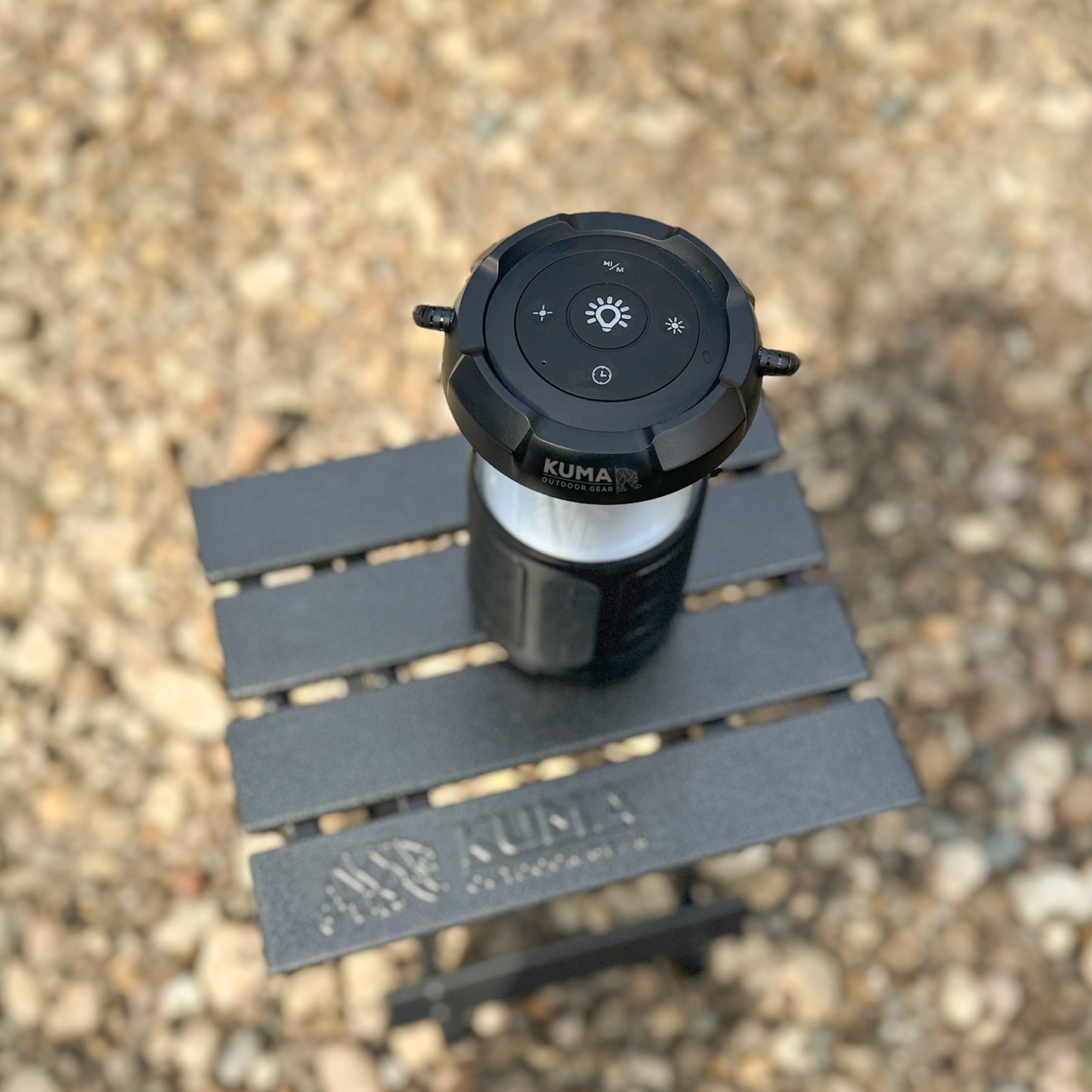 Water-resistant Trailmate outdoor light with Bluetooth audio