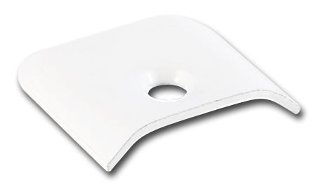AP Products RV side molding end cap installed on exterior trim