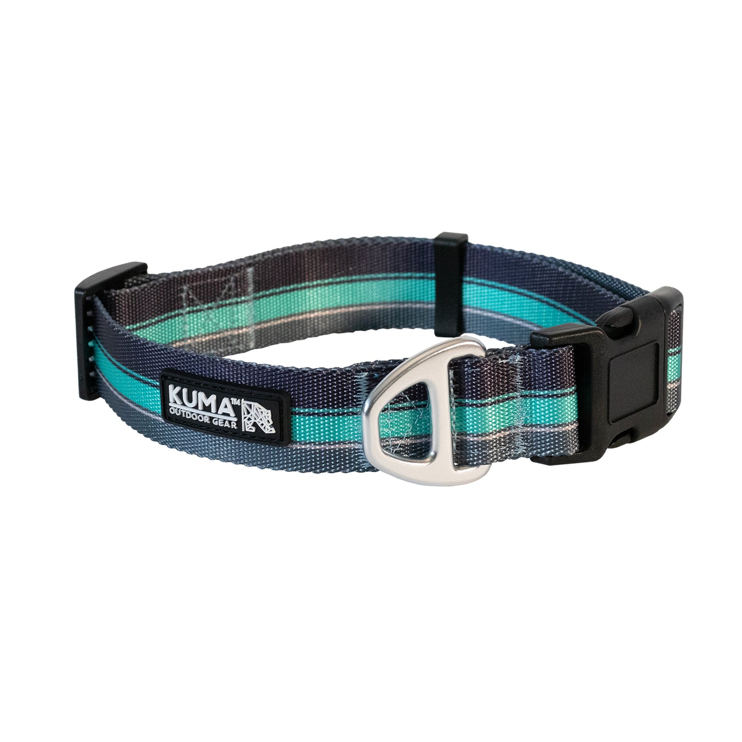 Kuma Backtrack Dog Collar – Retro-Inspired with Soft-Touch Webbing, Durable & Adjustable
