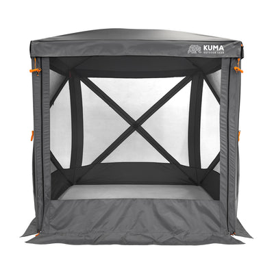 KUMA Bear Cub Gazebo Ultimate Bundle – Shelter, 4 Privacy Walls, Poles & Deluxe Peg Kit
