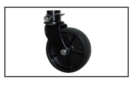 Trailer Tongue Jack Caster 2000#