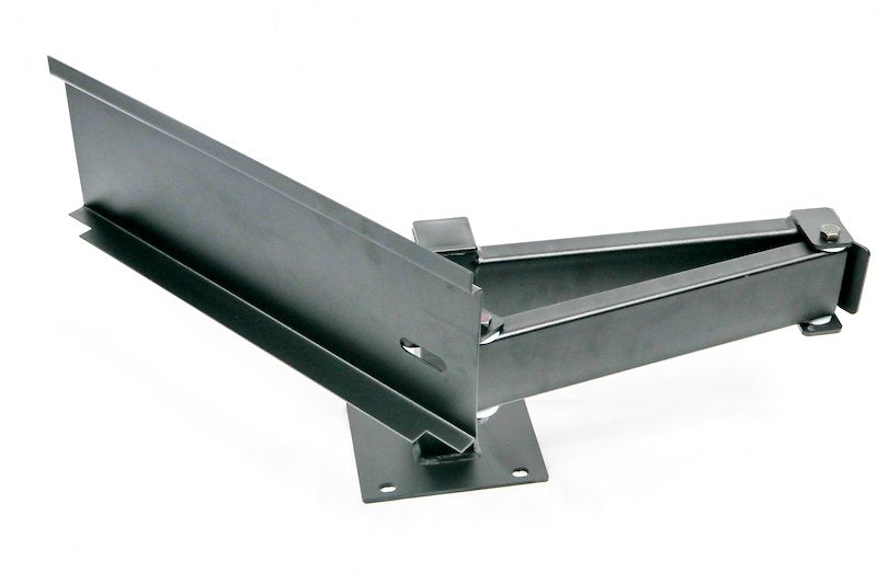 Adjustable RV BBQ grill mount extending 10 to 30 inches