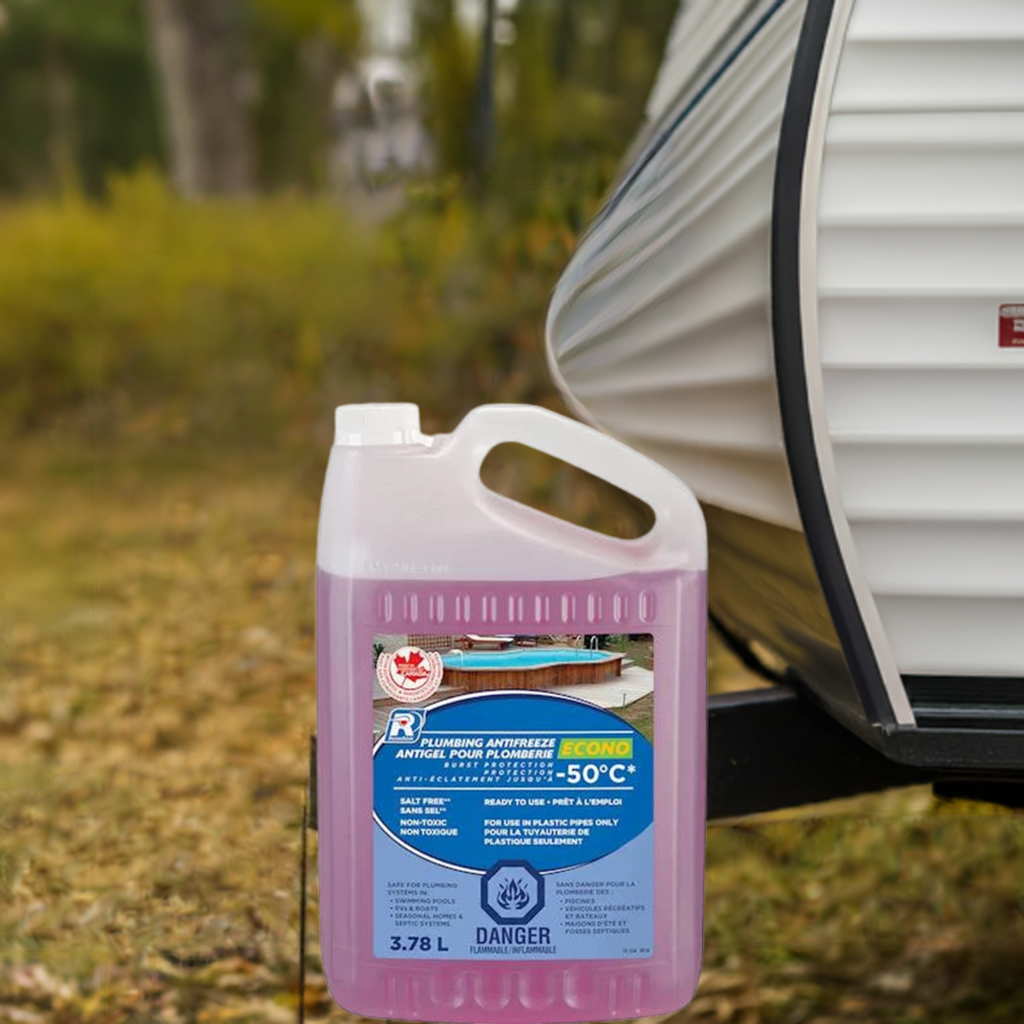 Winter-proof RV antifreeze made for Canadian cold climates