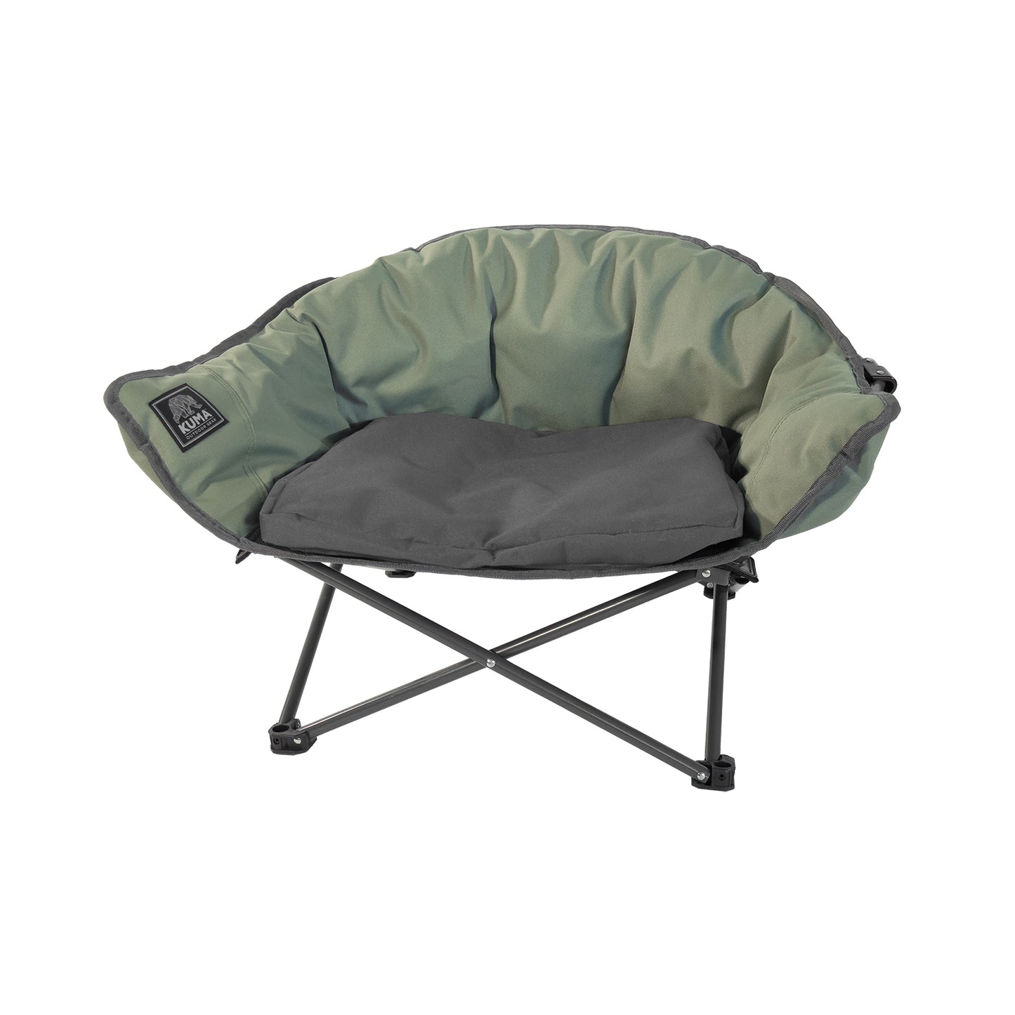 KUMA Little Lazy Bear Dog Chair with removable cushion and mesh base