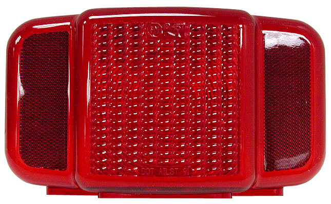 Red Trailer Light Lens Peterson Mfg. 18-0337