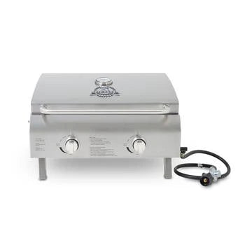 Pit Boss stainless steel 2-burner portable gas grill