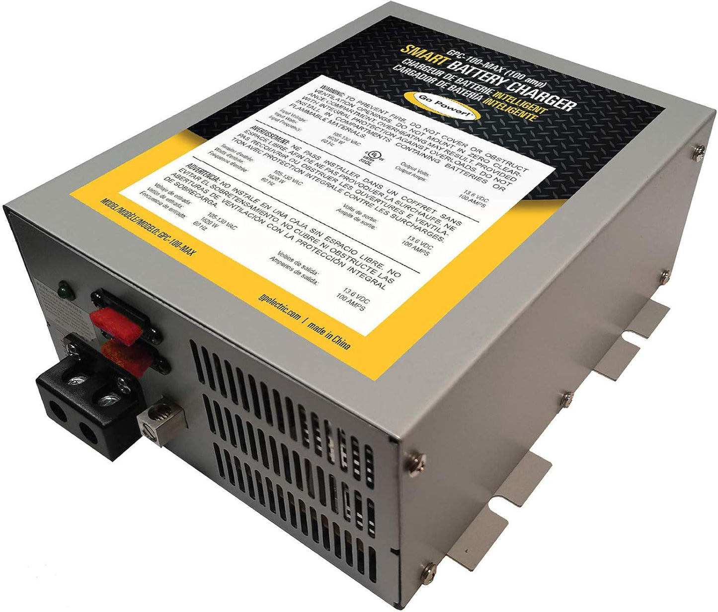 Go Power 100Amp Smart Battery Charger
