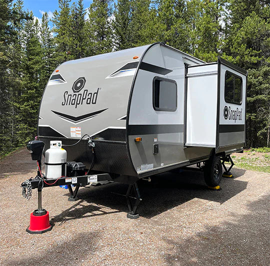 SnapJack™ SJ – Scissor Jack Adapter Kit with Pre-Installed RV SnapPads