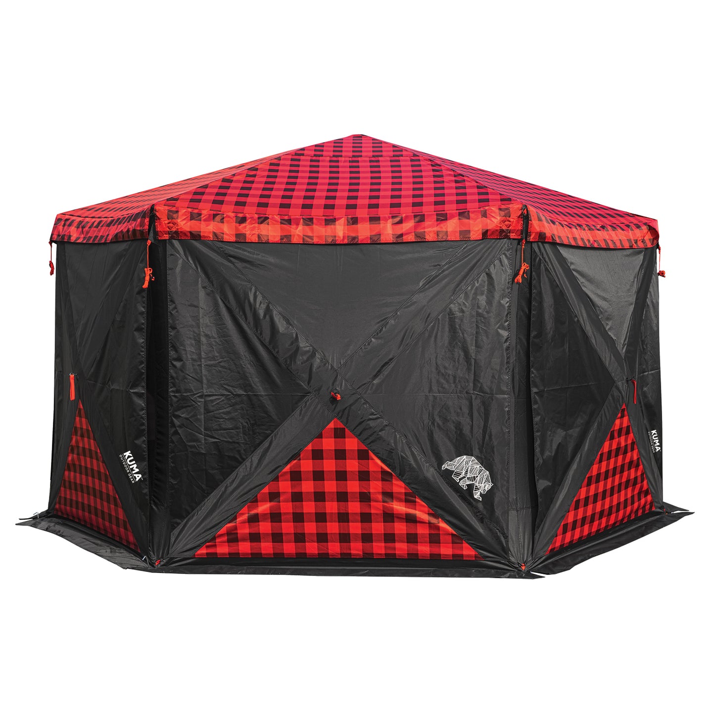 Kuma Super Bear Den Deluxe Gazebo – 2025 Model with Roll-Up Walls and UV Protection