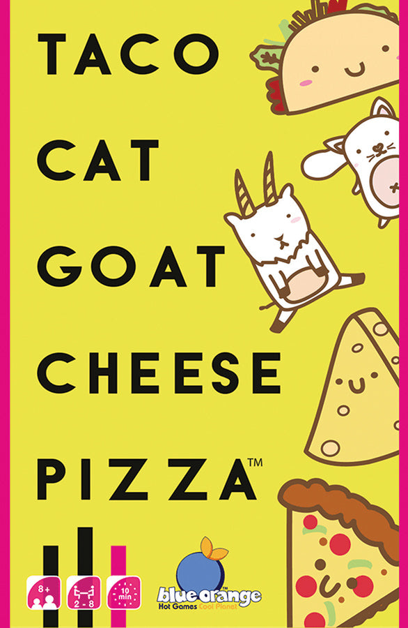 “Funny slap card game Taco Cat Goat Cheese Pizza for kids and adults”
