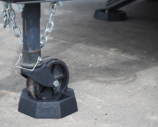 SnapPad The Donut tongue jack wheel stabilizer