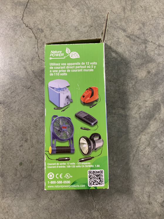 12V Power Converter – 110V AC to 12V DC Adapter, 5.8 Amp