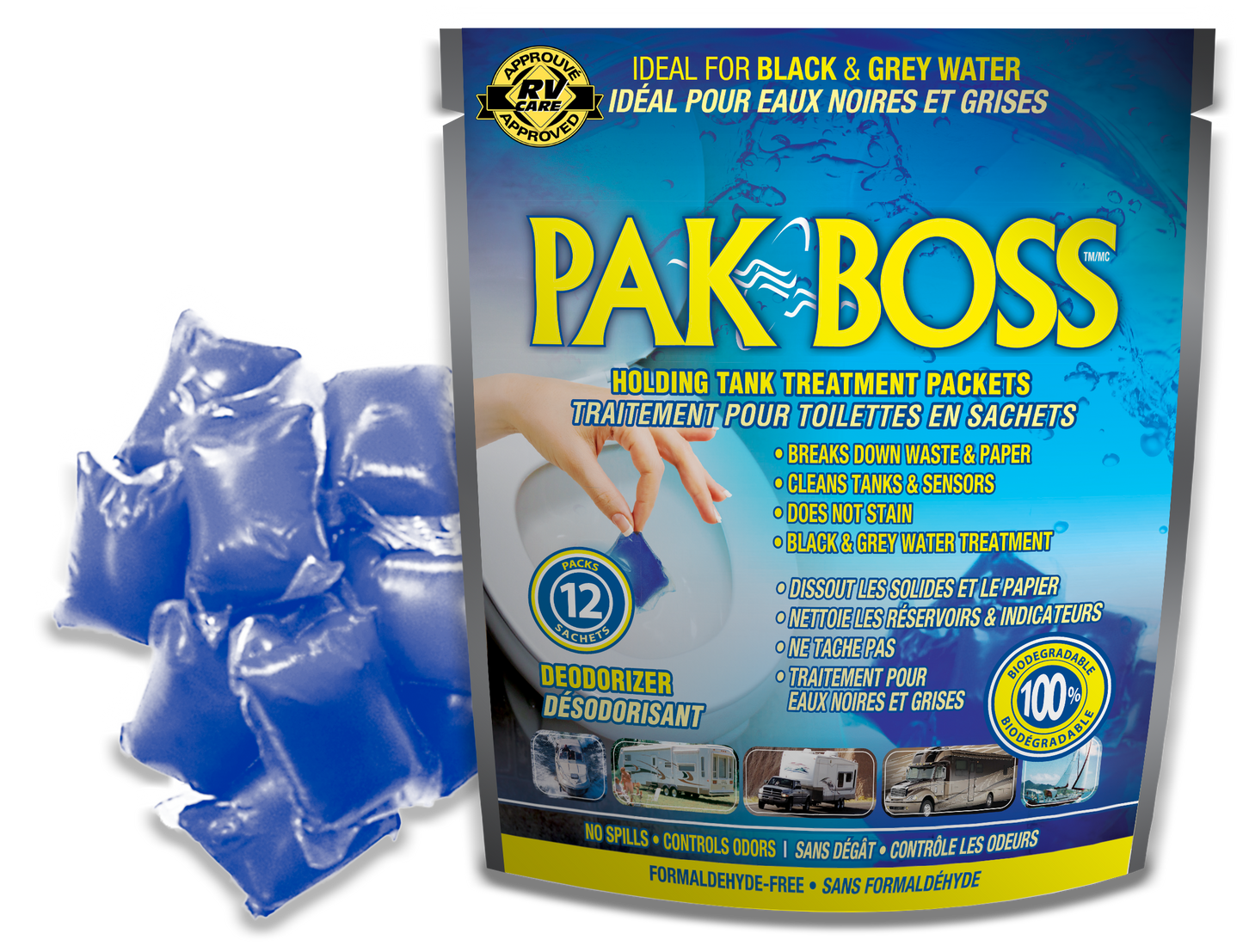 Pak Boss Holding Tank Treatment and Deodorizer