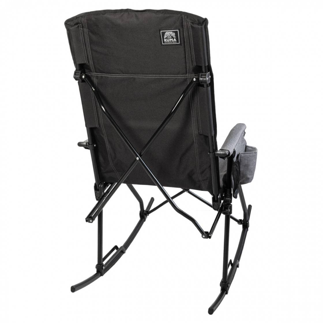 Enjoy smooth gliding comfort with the Kuma Bear Trax Rocker, a compact outdoor rocking chair.