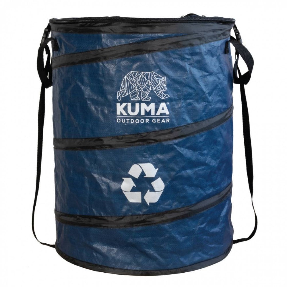 Kuma Pop-Up Bins – versatile and collapsible storage solution for camping.