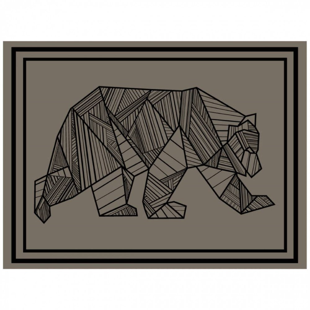 Kuma Bear Outdoor Mat – Reversible, UV-Protected, Breathable 12’ x 9’ Outdoor Mat