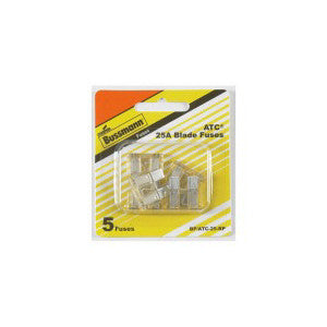 Cooper Bussmann BP/ATC-25-RP Blade Automotive Fuse 25 Amp