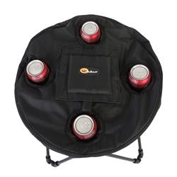 Faulkner Oasis Folding Beverage Cooler – 30L Soft-Sided with Cup Holders