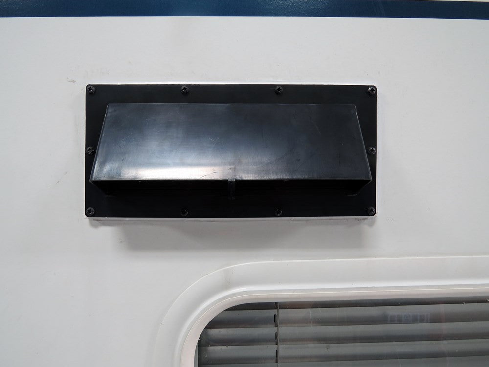 Range - Hood - Vent - Exterior - 1 3/4" - Black