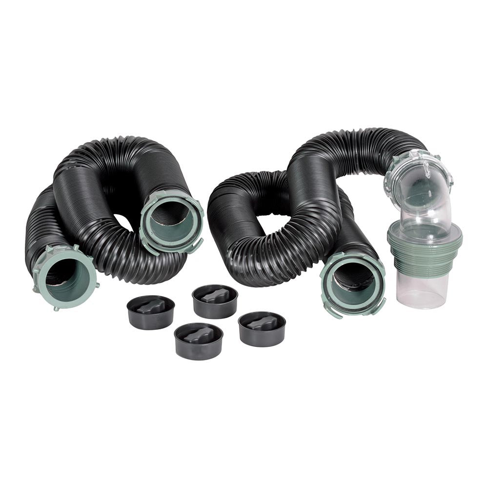 RV Care Deluxe 20' Duraflex RV Sewer Hose Kit – Flexible & Durable