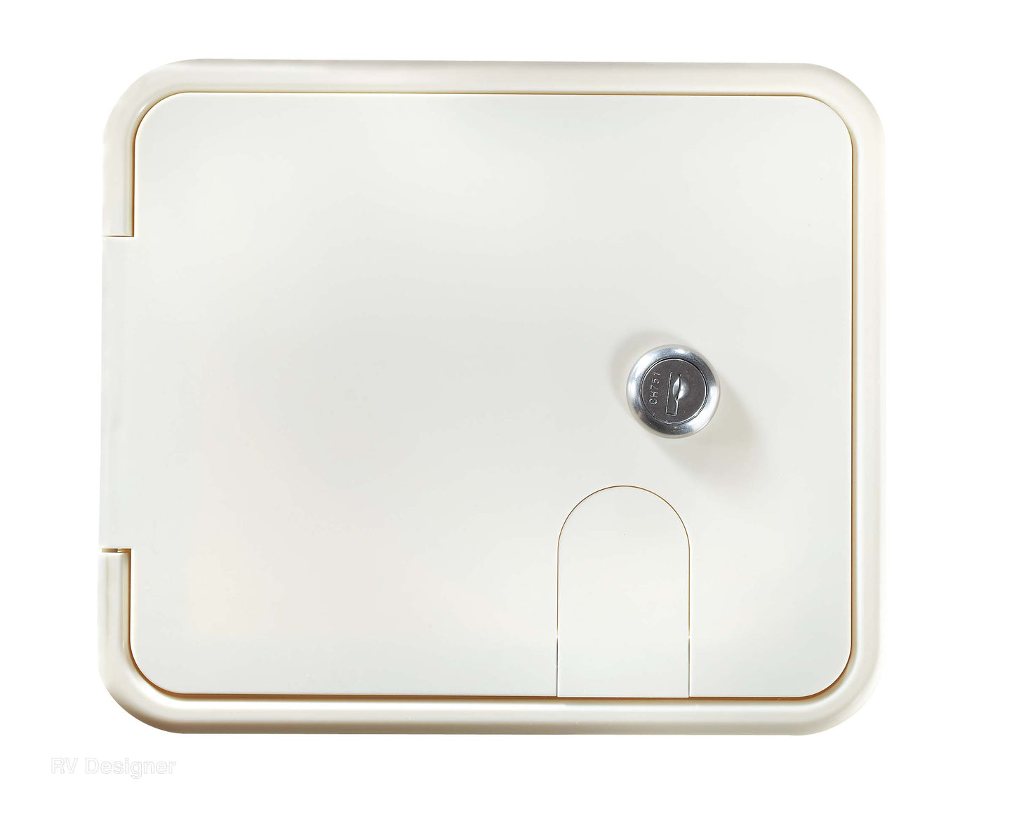 Rectangular Electrical Cord Hatch