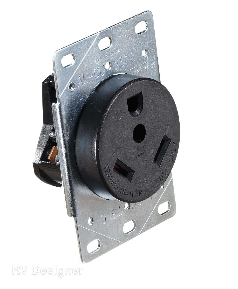 Receptacle; 30 Amp/ 125 Volt AC Power