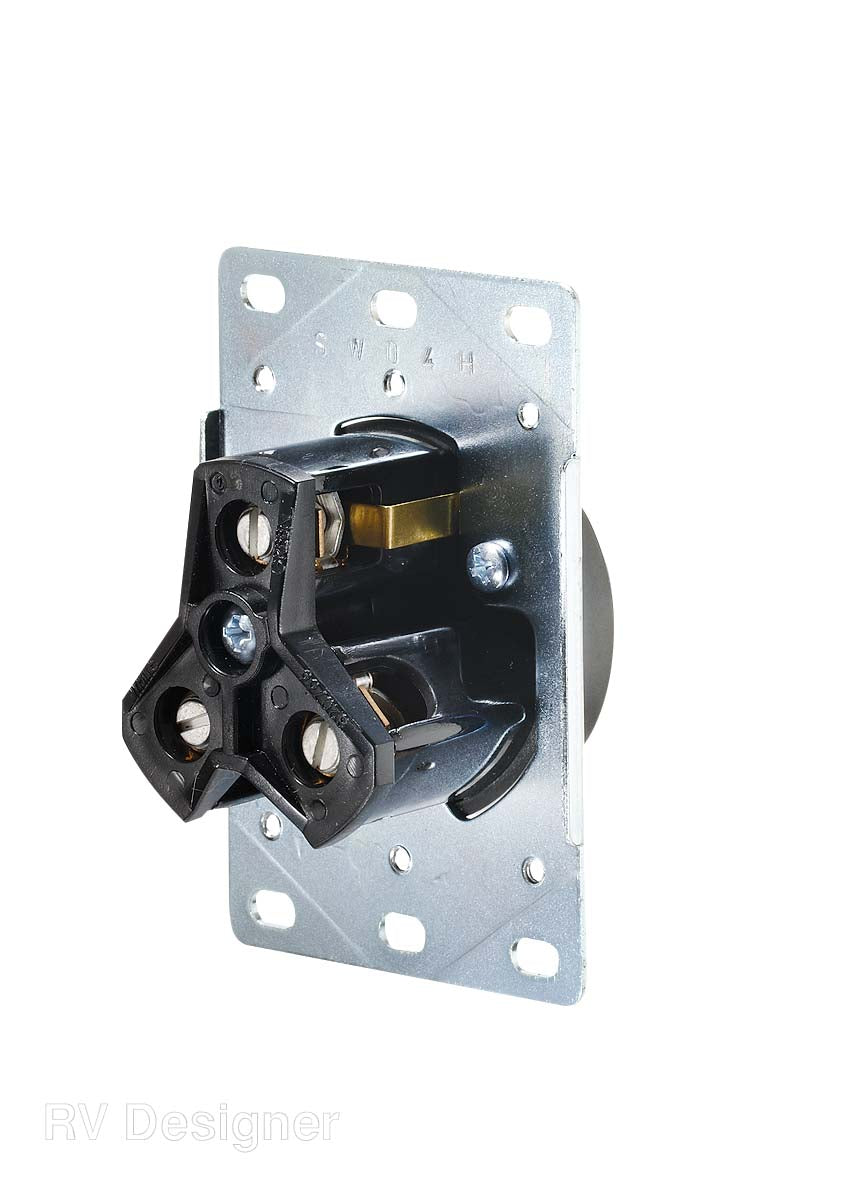 Receptacle; 30 Amp/ 125 Volt AC Power