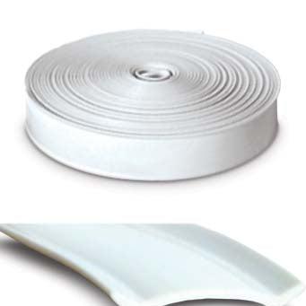 RV Vinyl Trim Molding Insert – 3/4" & 1", Black or White, Standard & Heavy-Duty (25 ft, 50 ft & 100 ft Rolls)