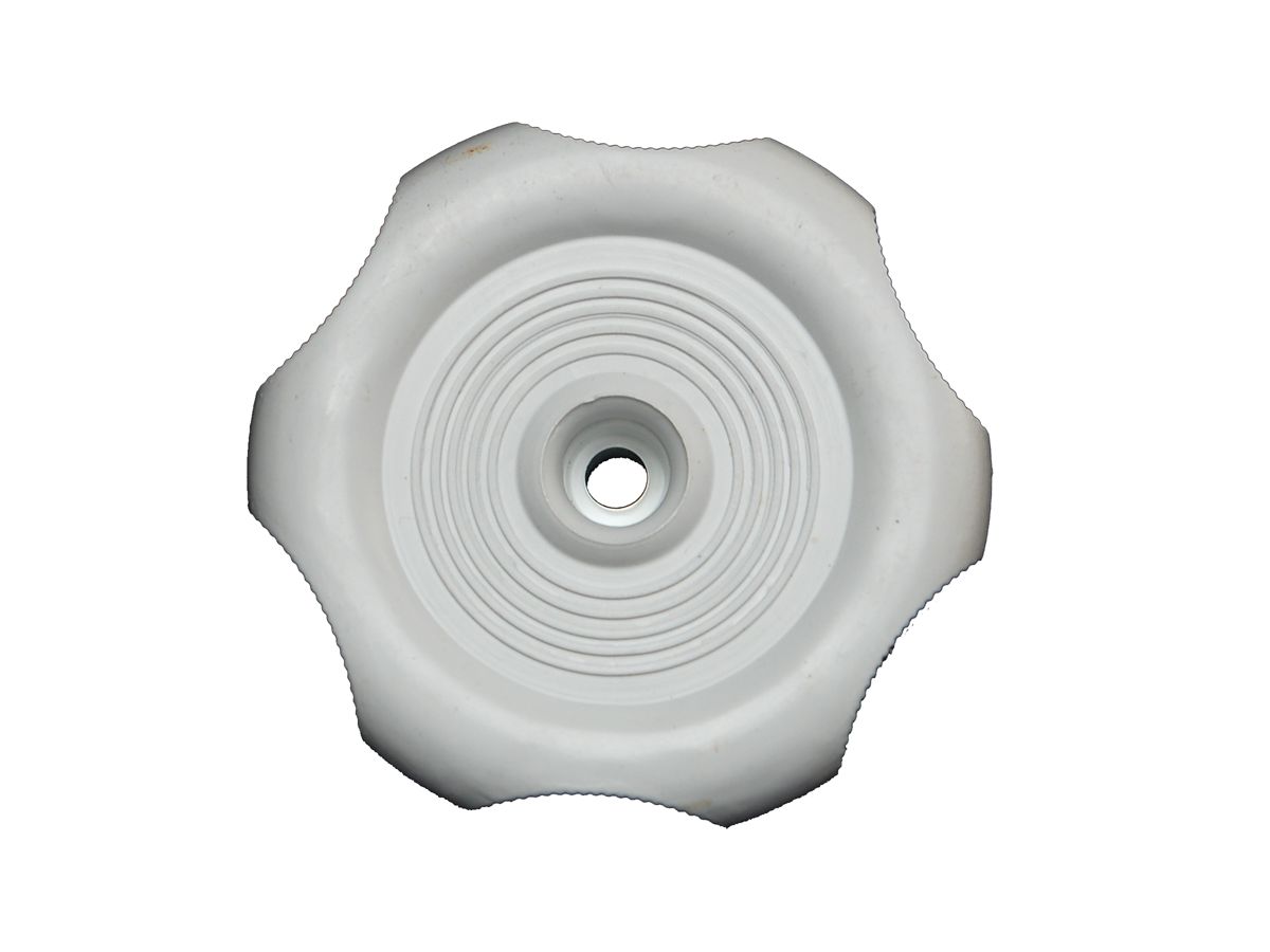 1/2" White Window Crank Knob
