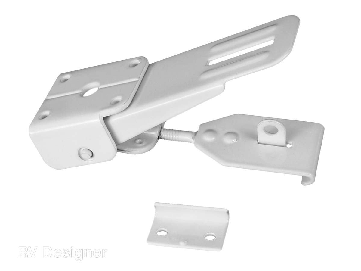 White Entry Door Latch