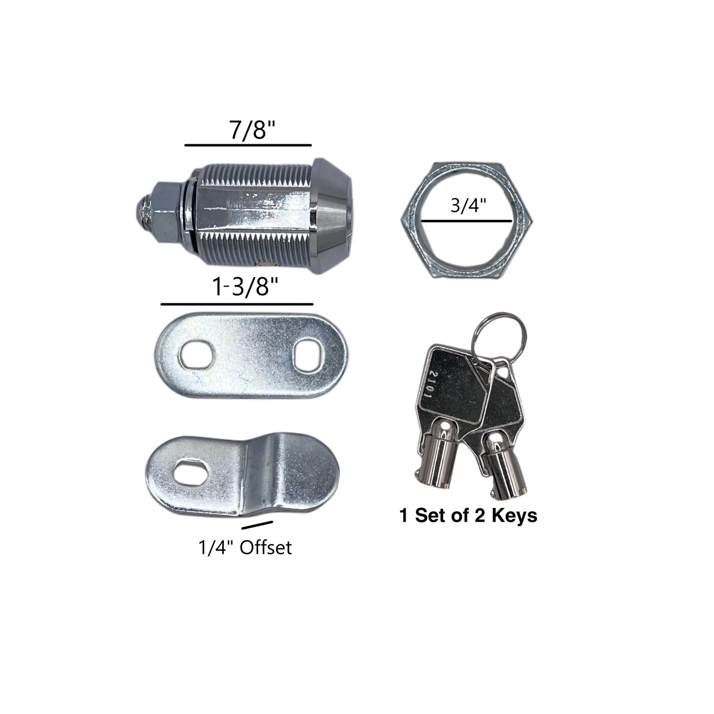 7/8" Lock Cylinder