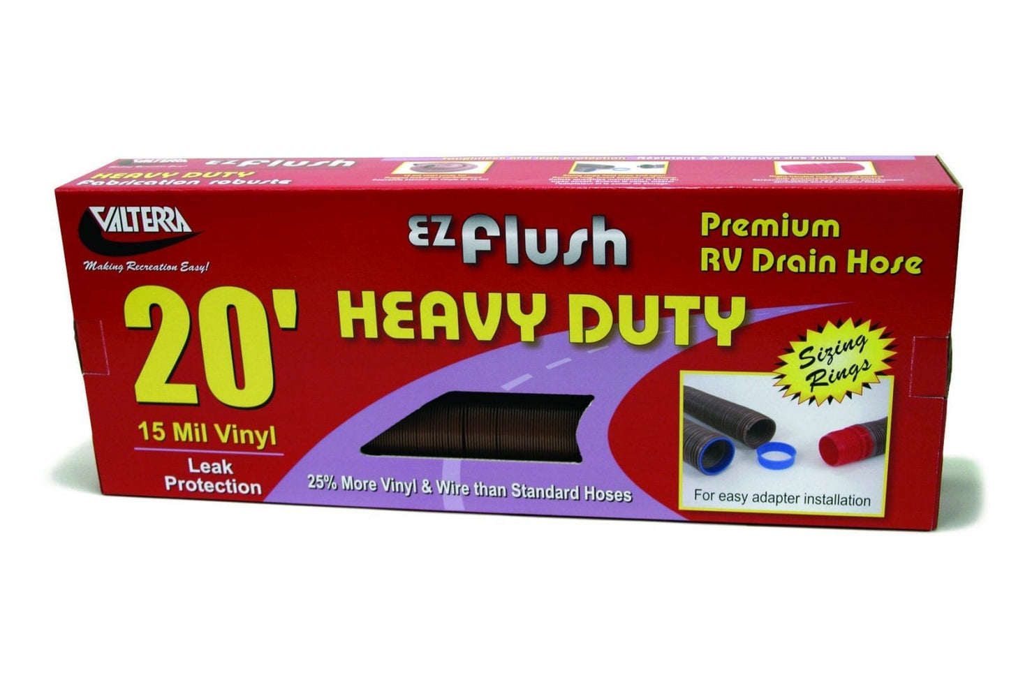 EZ Flush 20' Sewer Hose