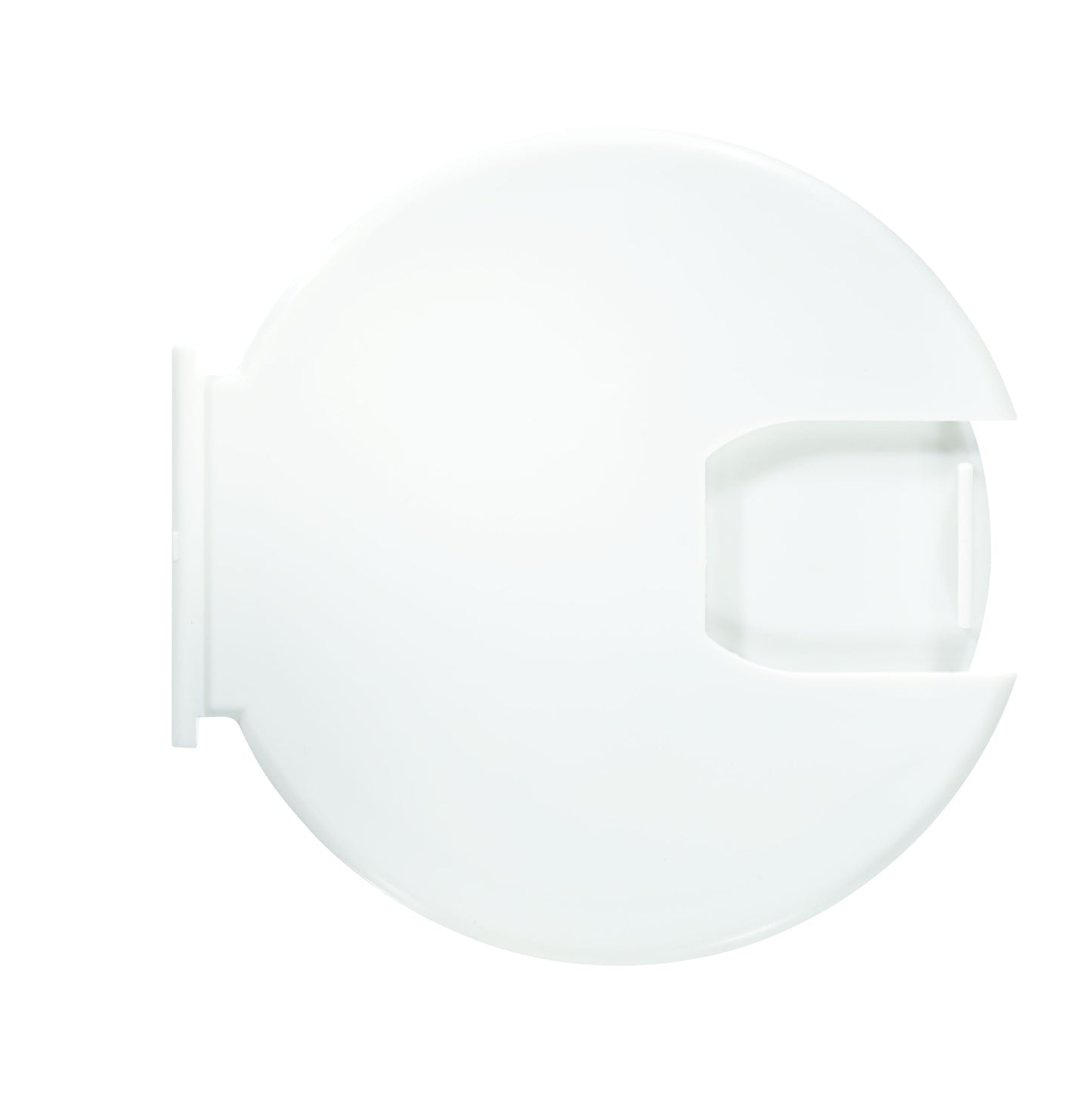 Polar White Electrical Cord Hatch Lid