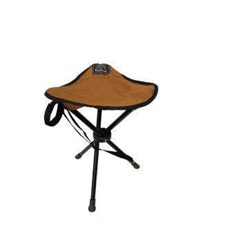 Kuma Tripod Chair – space-saving folding stool, perfect for camping and outdoor activities.