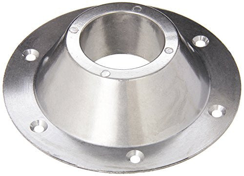 6.5-inch silver surface mount table leg base for camper tables