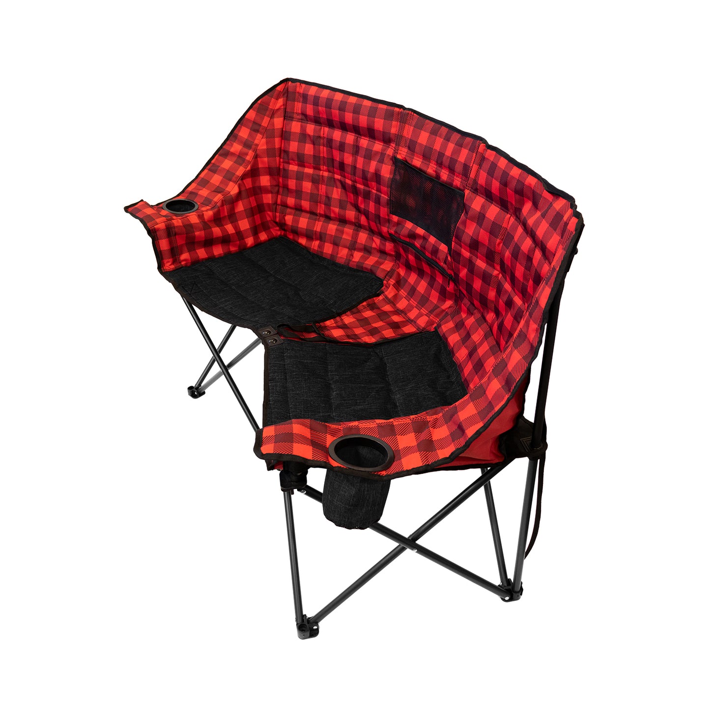 Kuma Kozy Bear Chair – durable 2-person camping chair with integrated cooler for drinks on the go.