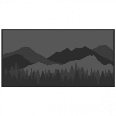 Close-up of the reversible patterns on the Kuma Mountain Wilderness Outdoor Mat.